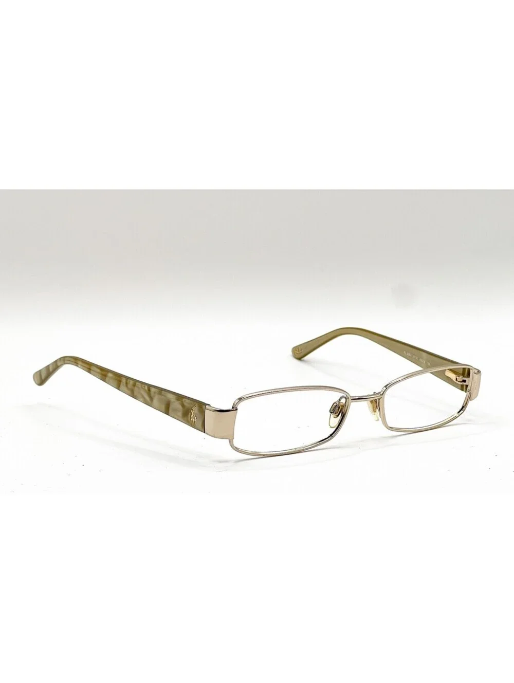 Ralph Lauren RL 5064 9116 Light Gold Gray Havana Authentic Eyeglass Frames 49-16